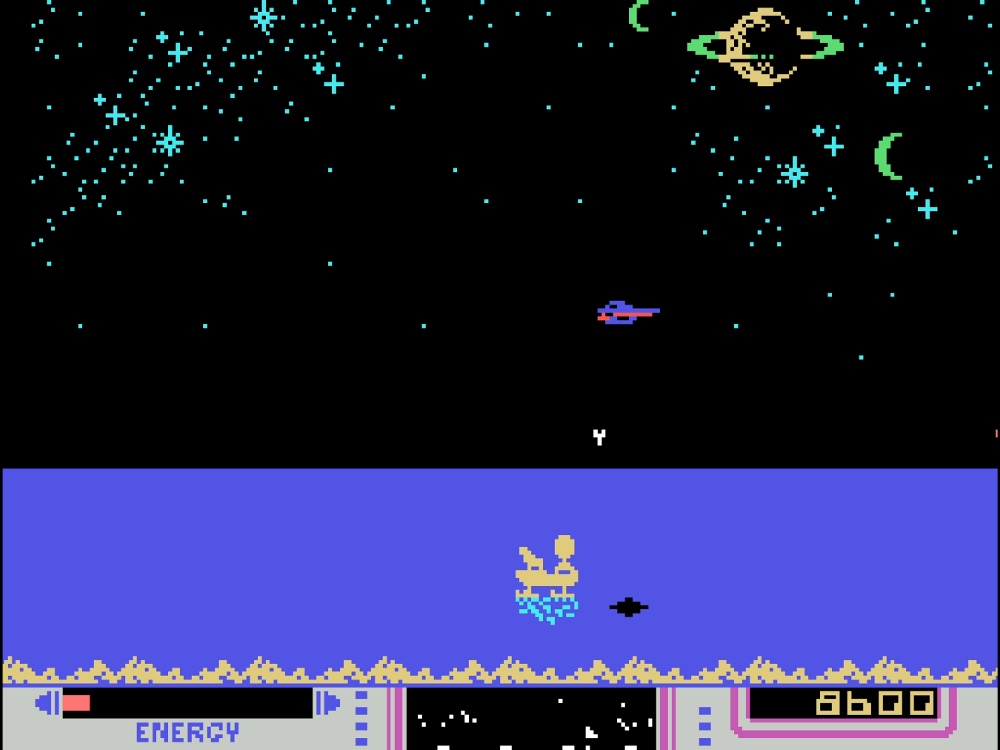 Gameplay of Nova Blast for Colecovision